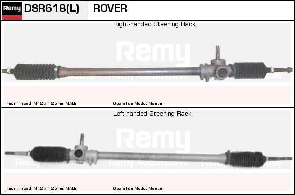 DELCO REMY Ohjausvaihde DSR626L